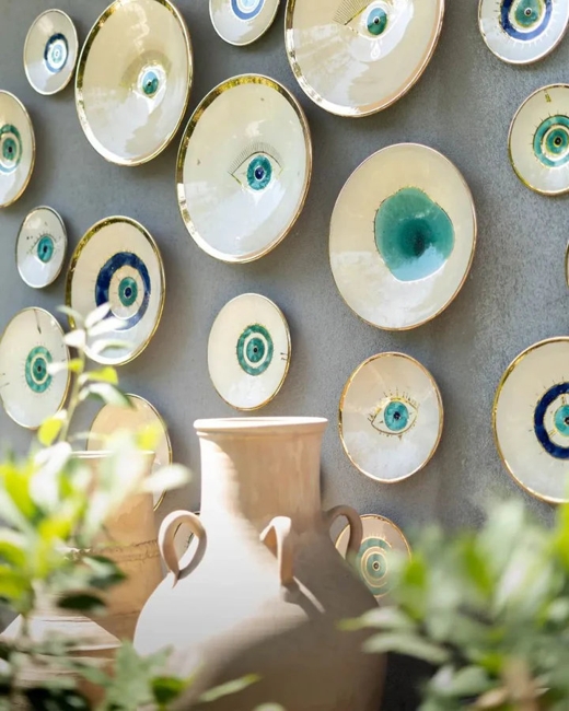 plate arrangements wall decoration