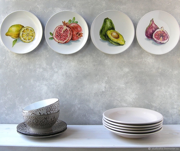 fruit themed modern tableware
