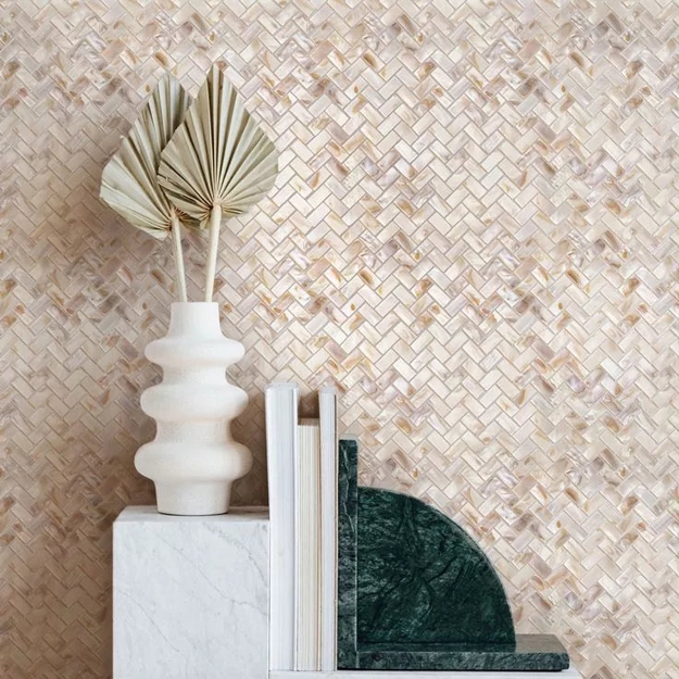 modern wall design mosaic tiles
