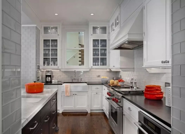 glass tiles modern kitchen wall designs