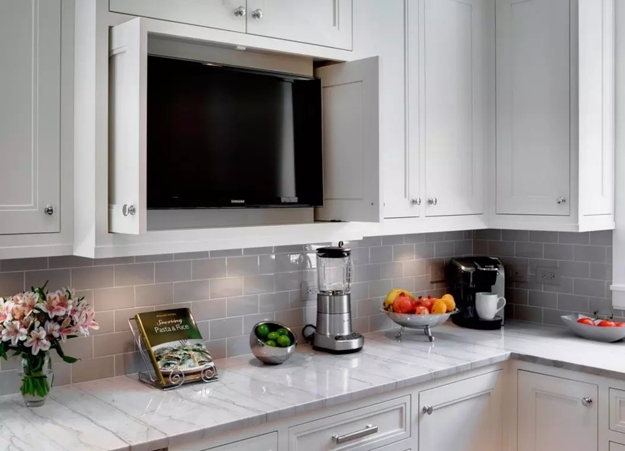 glass tiles modern kitchen wall designs