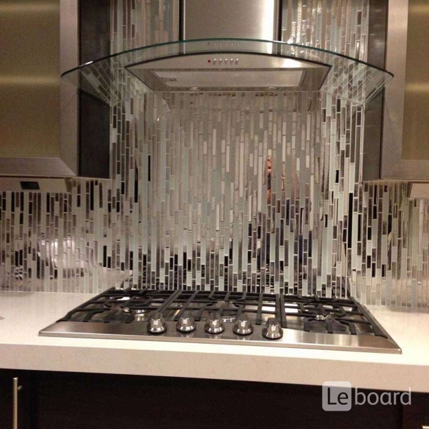 glass tiles modern kitchen wall designs