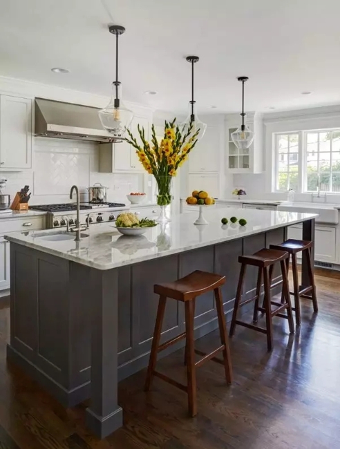 glass tiles modern kitchen wall designs