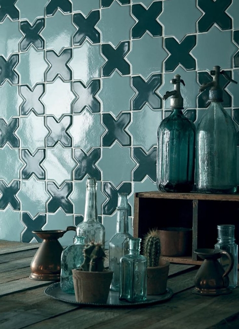 glass tiles modern kitchen wall designs
