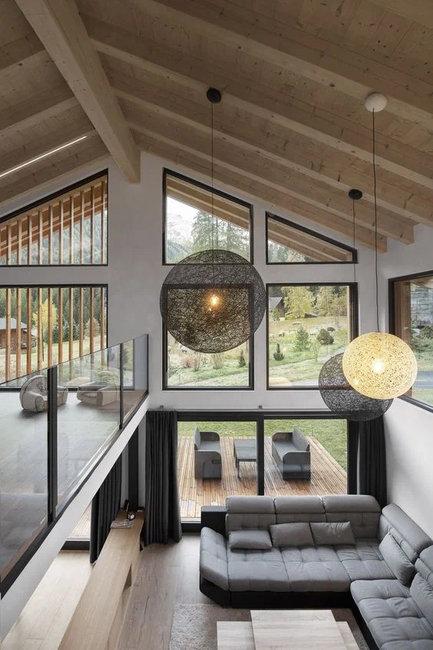 modern interiors beautiful ceilings