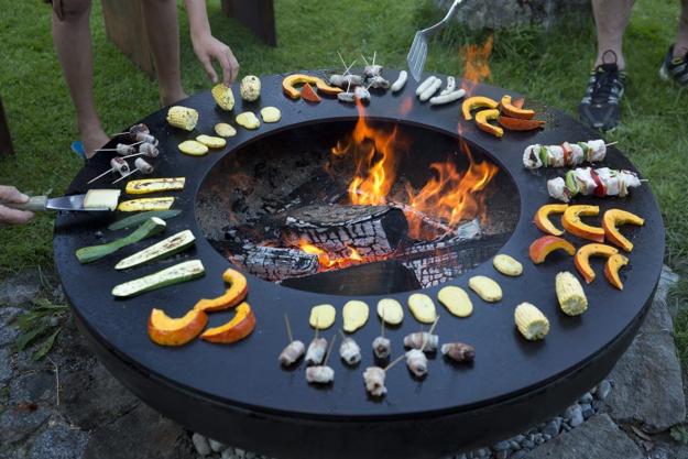 open flame cooking ideas outdoor spaces