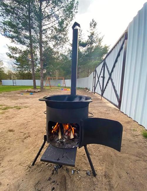 open flame cooking ideas outdoor spaces