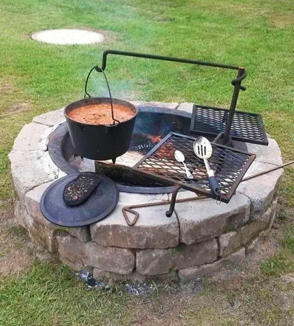 open flame cooking ideas outdoor spaces