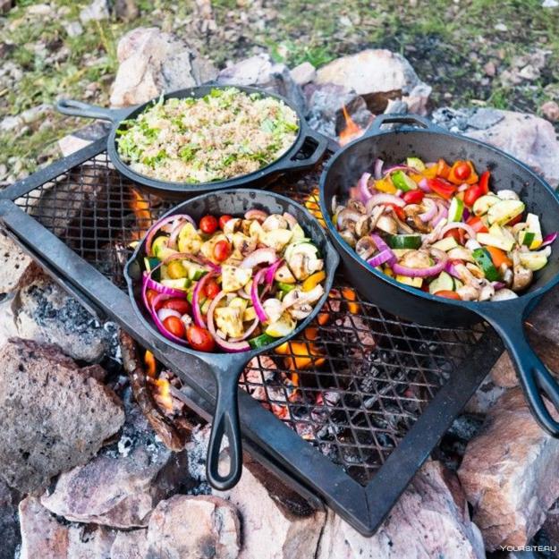 open flame cooking ideas outdoor spaces