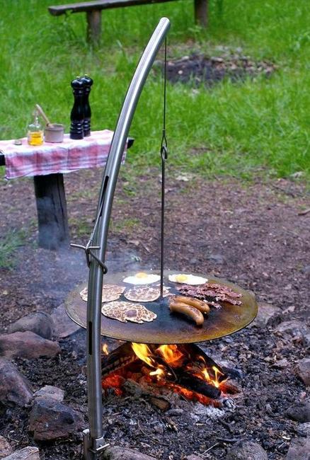open flame cooking ideas outdoor spaces