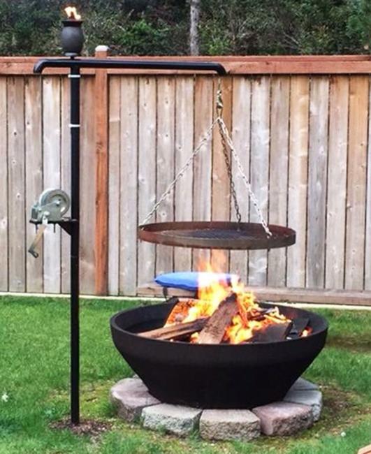 open flame cooking ideas outdoor spaces