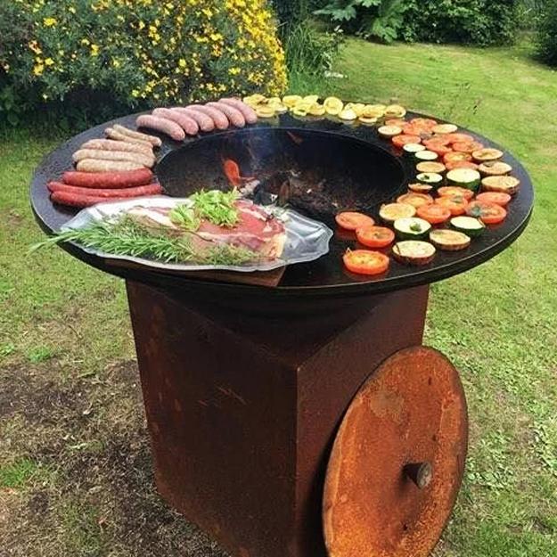 open flame cooking ideas outdoor spaces
