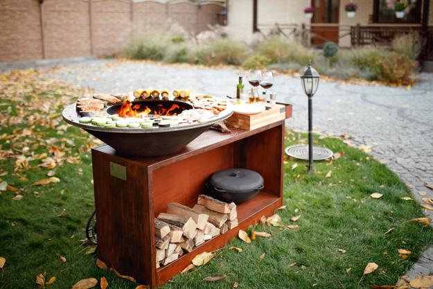 open flame cooking ideas outdoor spaces