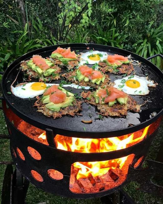 open flame cooking ideas outdoor spaces