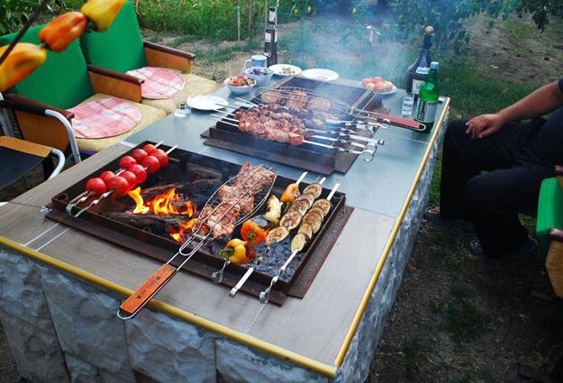 open flame cooking ideas outdoor spaces