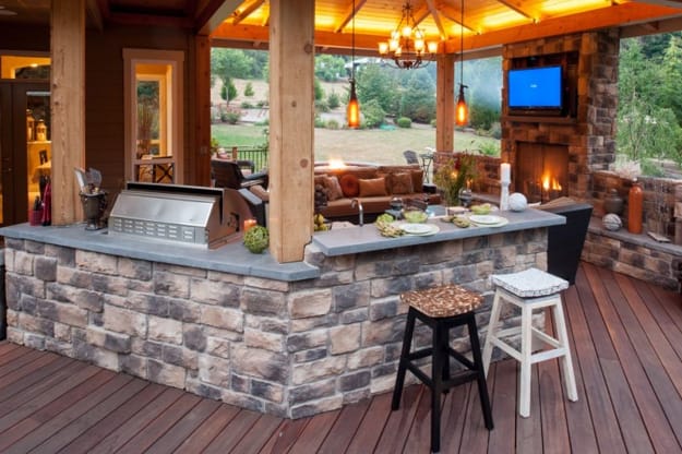 stone bar design 