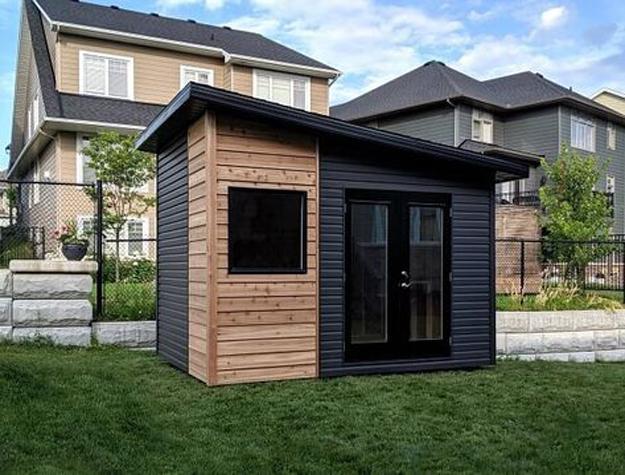 small home offices backyard designs