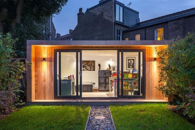 small home offices backyard designs