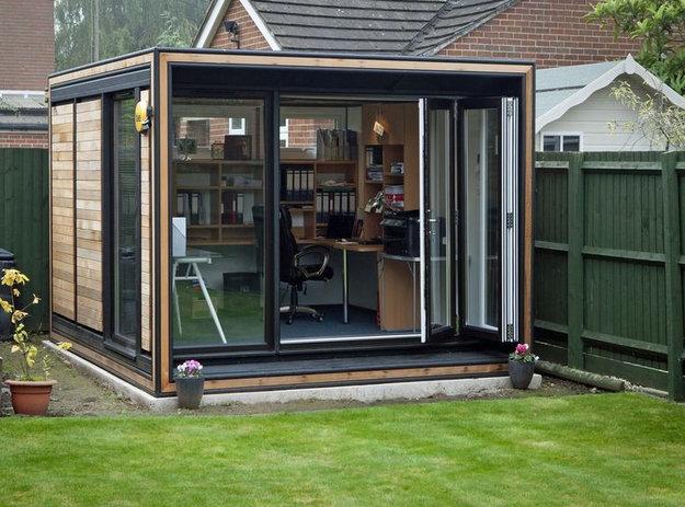 small home offices backyard designs