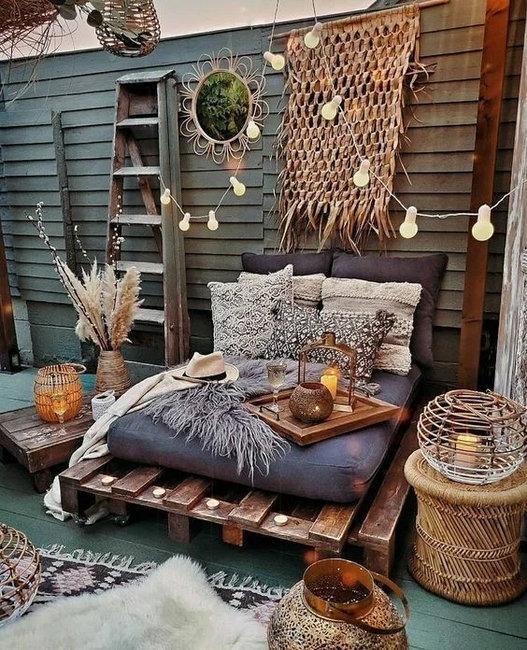 cozy two seats in romantic small spaces