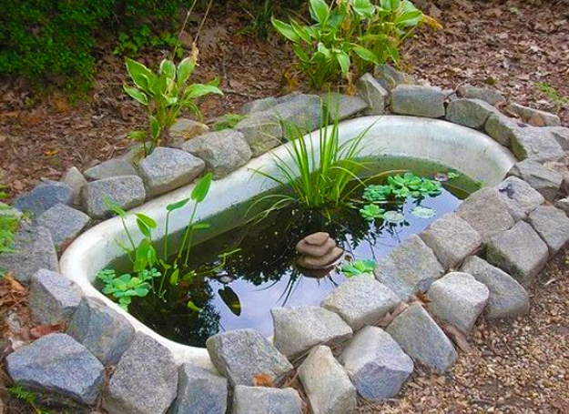 diy bathtub planters furniture garden features