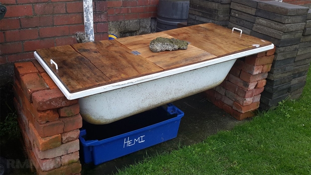 diy bathtub planters furniture garden features