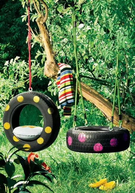 colorful diy garden decorations