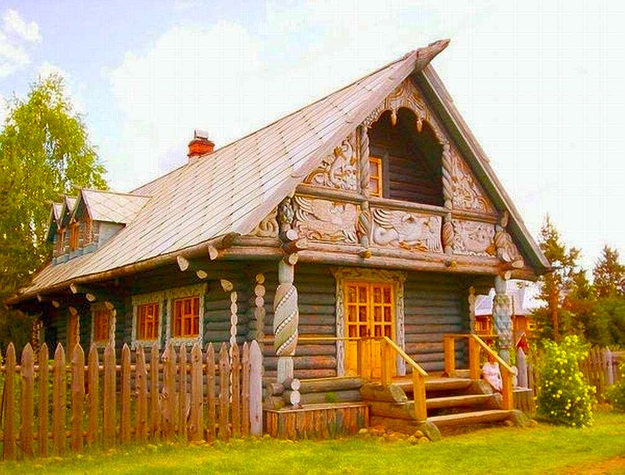 wooden house design cabin hut 