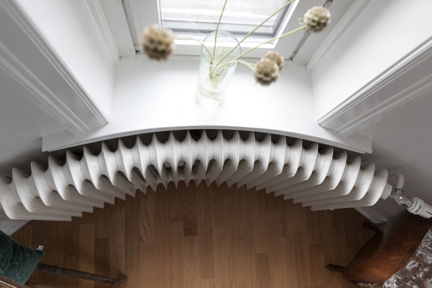 curvy wall radiator