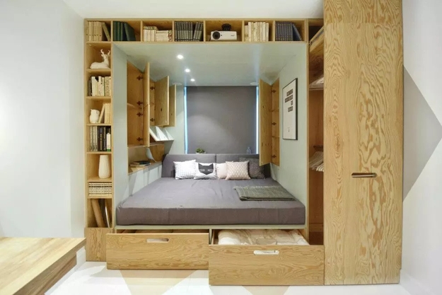 furniture storage room designs maximizing small spaces