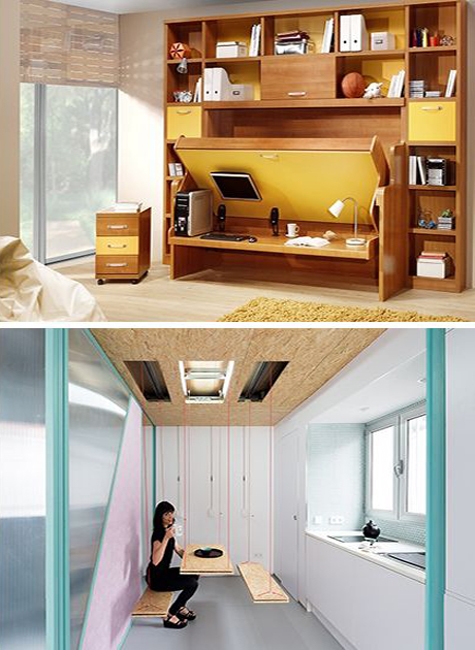 furniture storage room designs maximizing small spaces