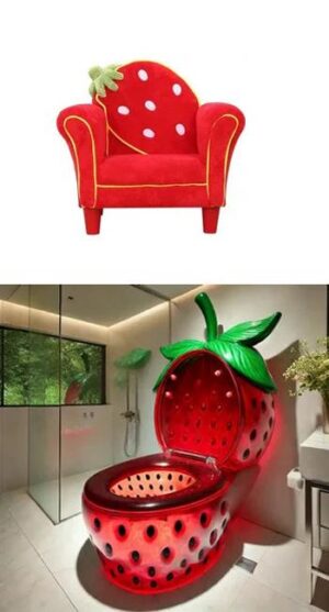 50 Creative and Bright Design Ideas, Lovely Strawberries in Modern ...