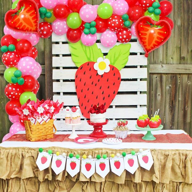 berry themed party ideas