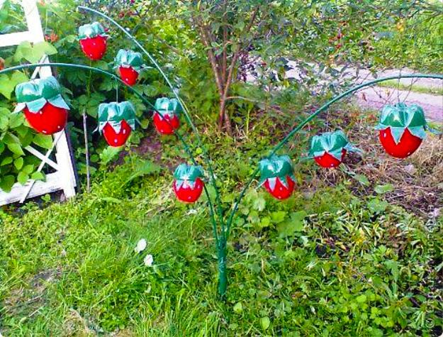DIY garden sculpture