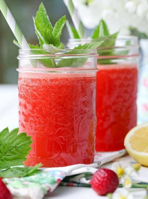 strawberry drinks