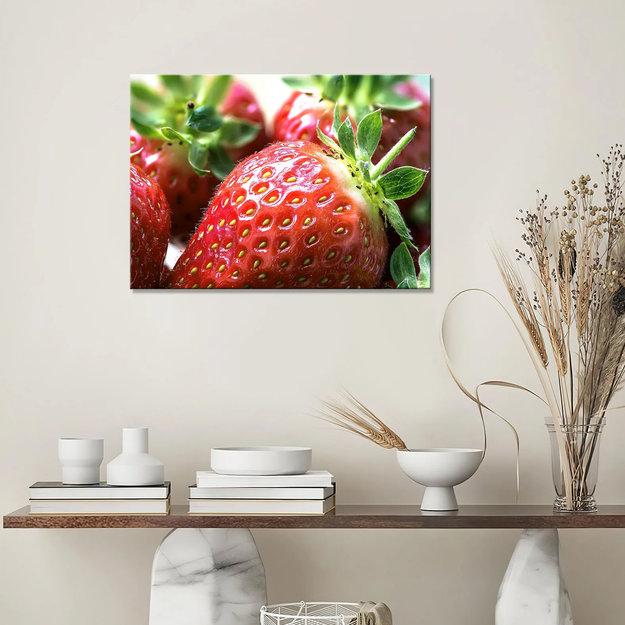 strawberry prints wall decorations