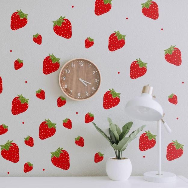white and red wallpaper designs