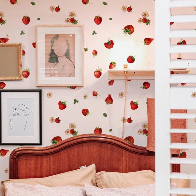 white and red wallpaper designs