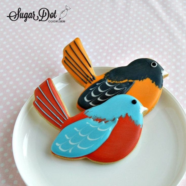 colorful bird images cookies