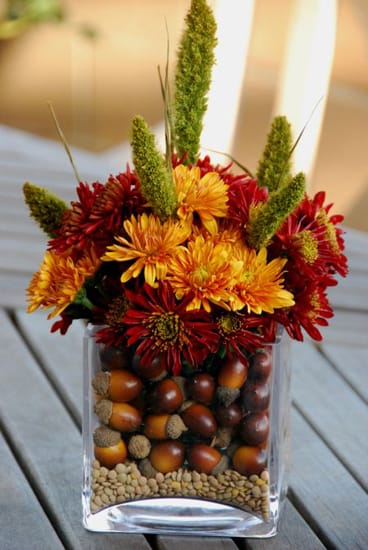 floral table centerpiece idea