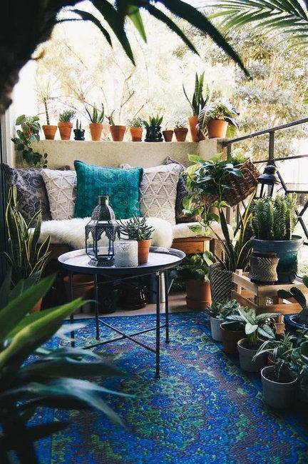quiet spots being alone outdoor summer decorating ideas