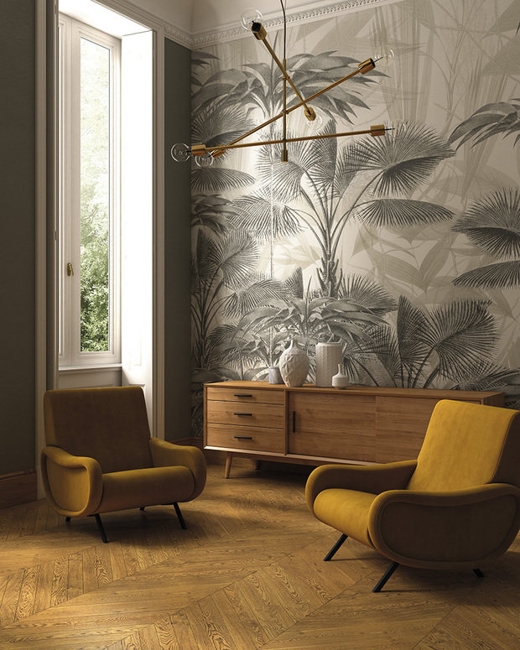 greenery leaf patterns green interior colors