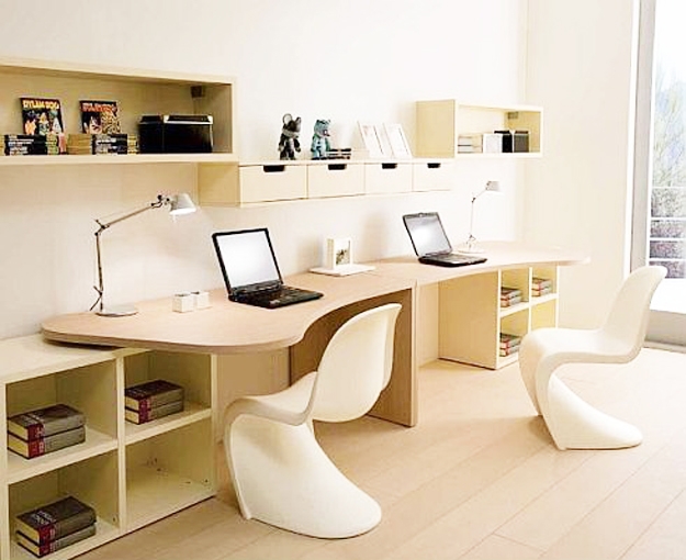 kids study area layout furniture placement