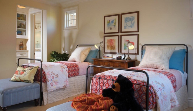 modern kids room designs for two