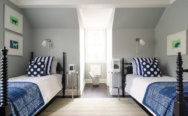 modern kids room designs for two