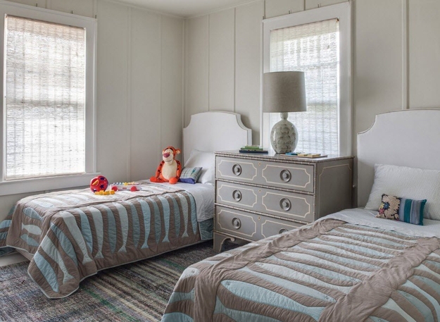 modern kids room designs for two
