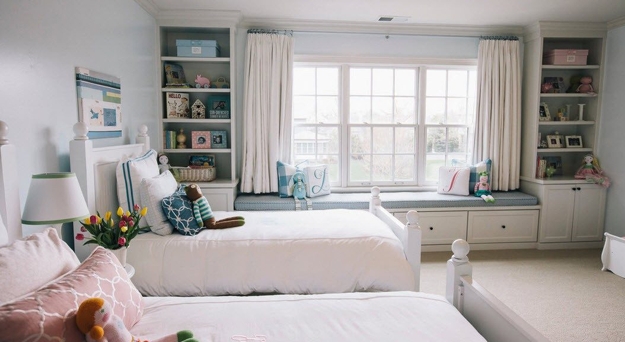 modern kids room designs for two