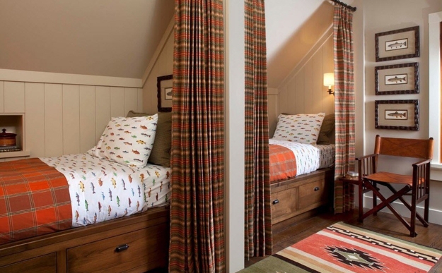 modern kids room designs for two
