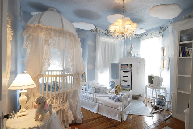 modern kids room designs for two