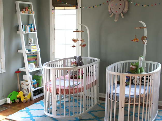 two baby nursery design
